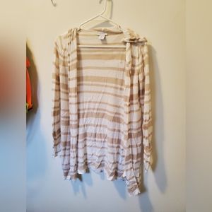 Tan light weight cardigan
